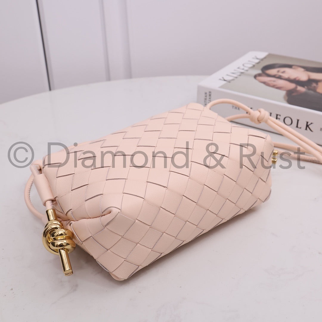 Mini Gold Knot Camera Bag #2263 Lotus Pink