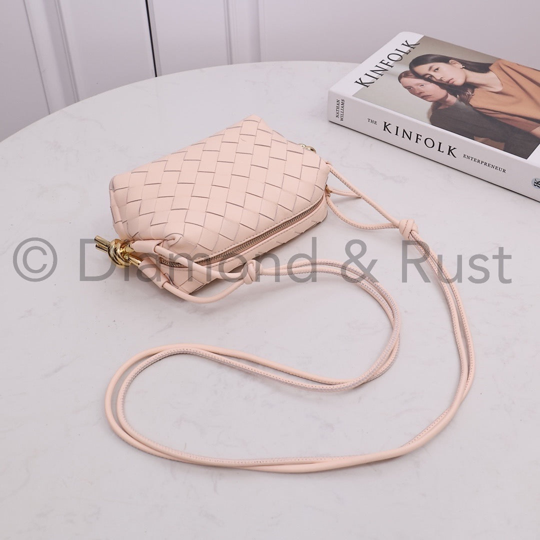 Mini Gold Knot Camera Bag #2263 Lotus Pink