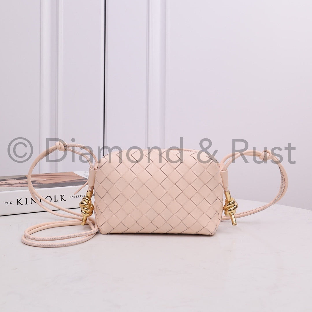 Mini Gold Knot Camera Bag #2263 Lotus Pink