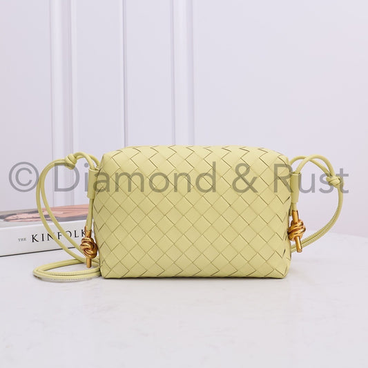 Small Gold Knot Camera Bag #2263-1 Ice Cream