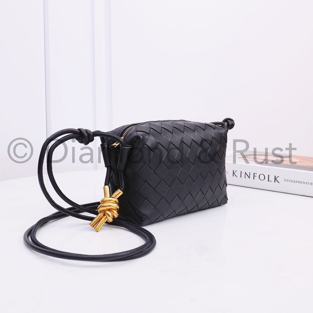 Mini Gold Knot Camera Bag #2263 Black