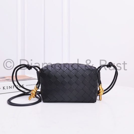 Mini Gold Knot Camera Bag #2263 Black