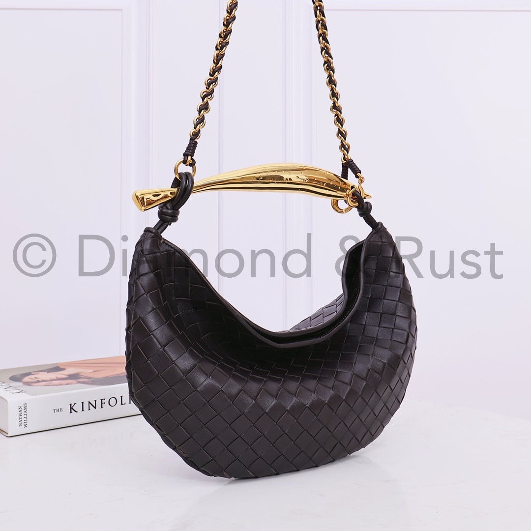 Chain Sardine Bag 33cm #2275 Chocolate