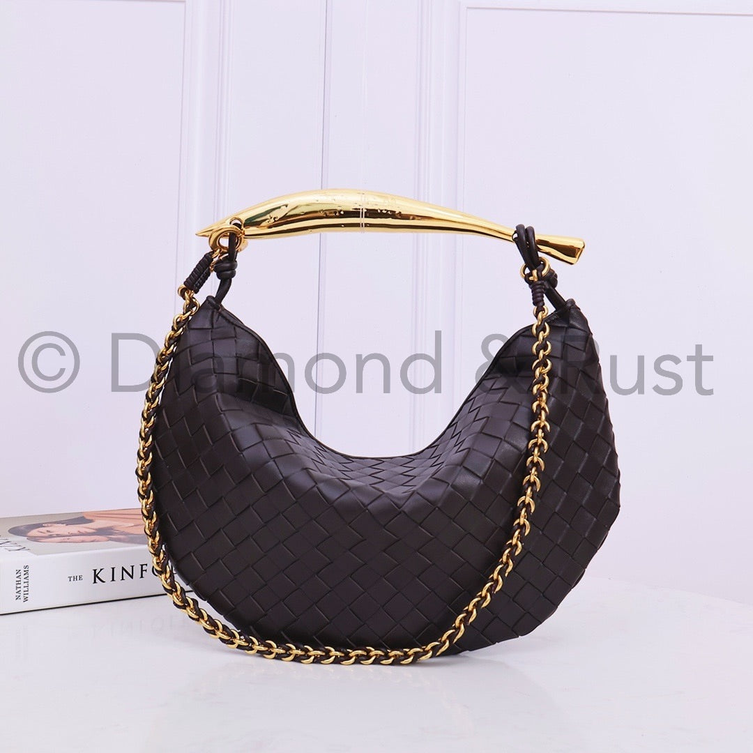 Chain Sardine Bag 33cm #2275 Chocolate