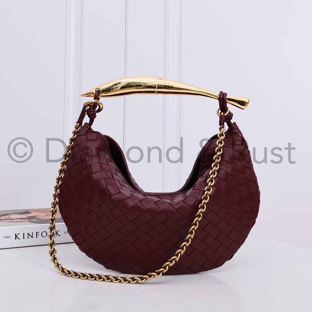 Chain Sardine Bag 33cm #2275 Wine