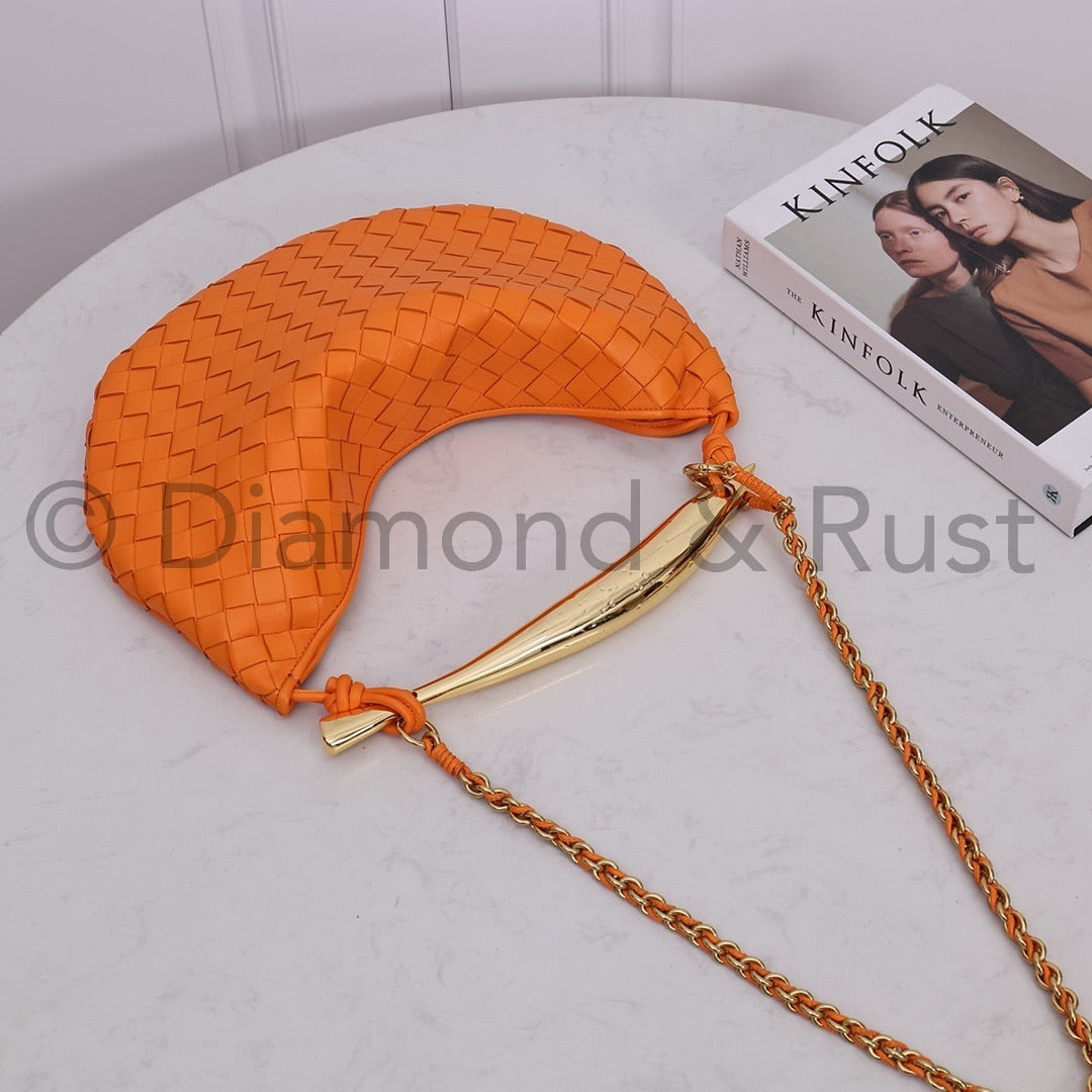 Chain Sardine Bag 33cm #2275 Orange