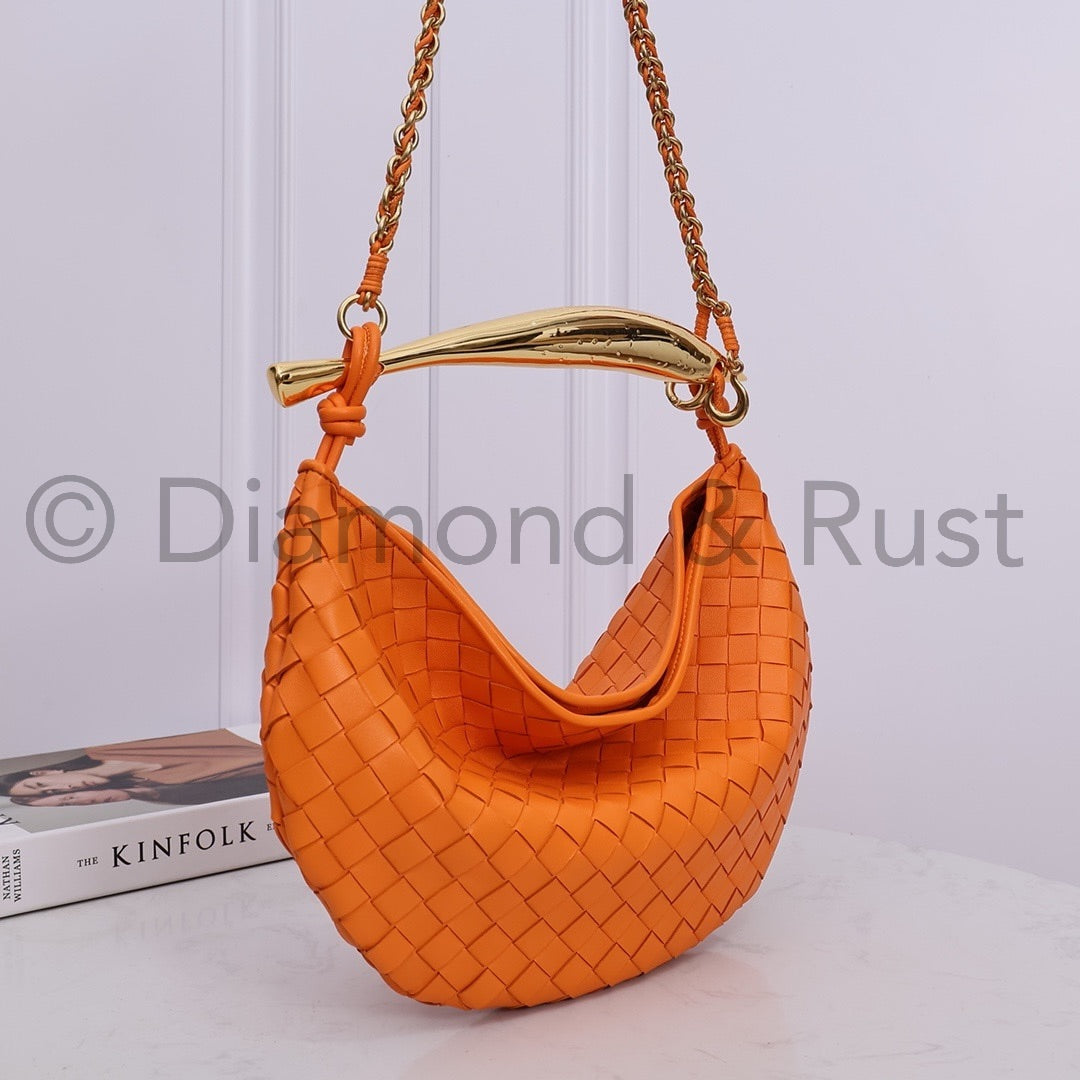 Chain Sardine Bag 33cm #2275 Orange