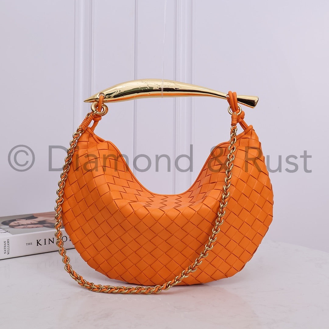 Chain Sardine Bag 33cm #2275 Orange