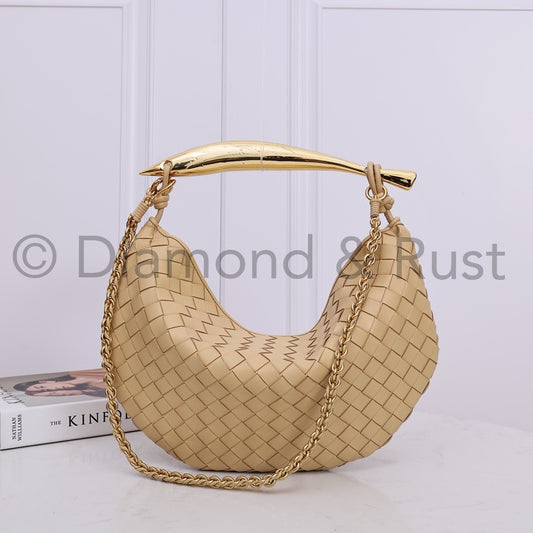 Chain Sardine Bag 33cm #2275 Oat