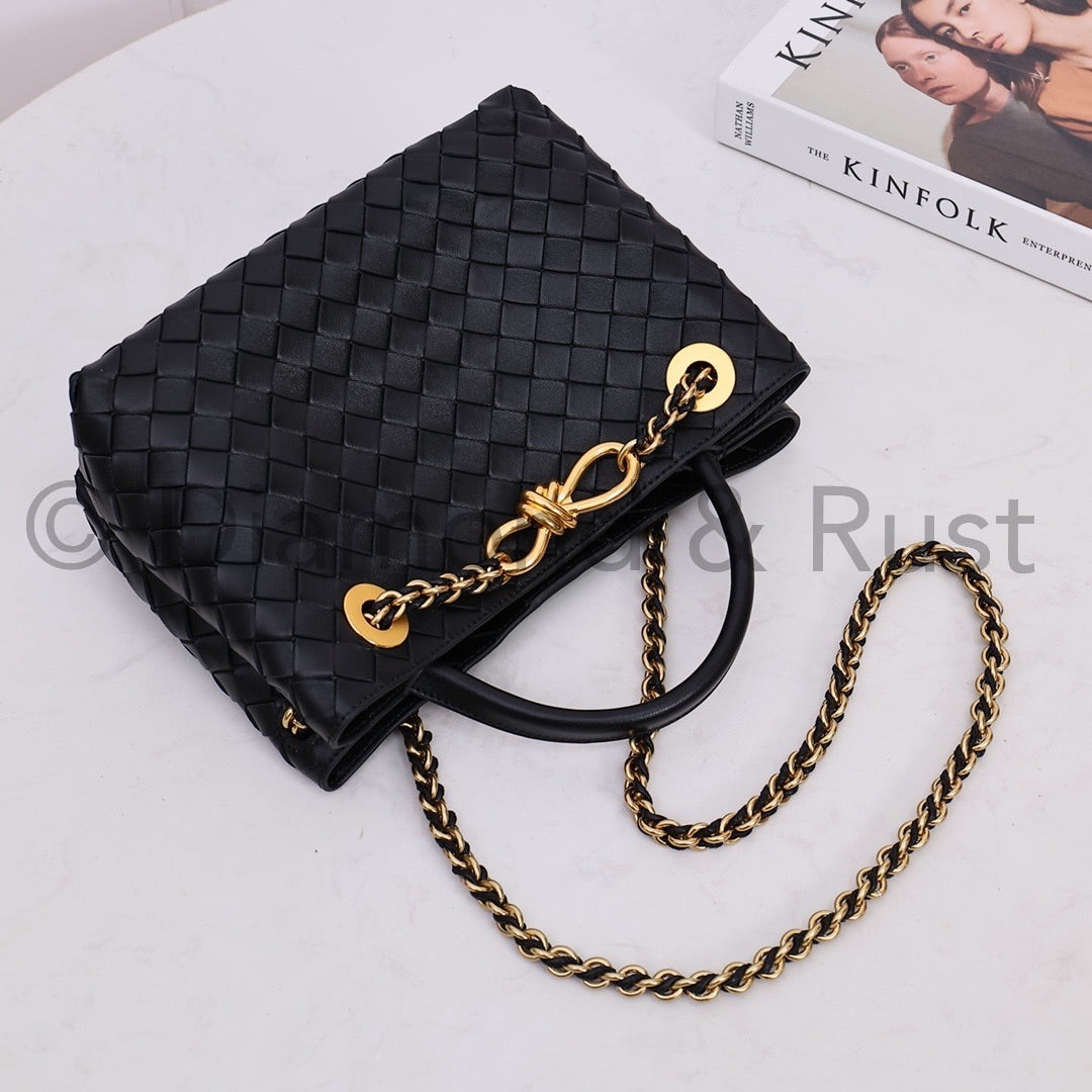 Small Chain Andiamo Bag #2276 Black