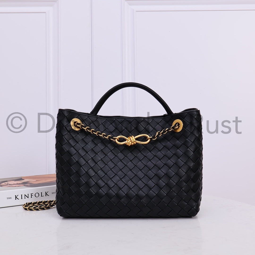 Medium Chain Andiamo Bag #2276-1 Black