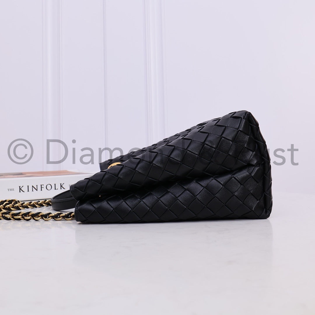 Medium Chain Andiamo Bag #2276-1 Black