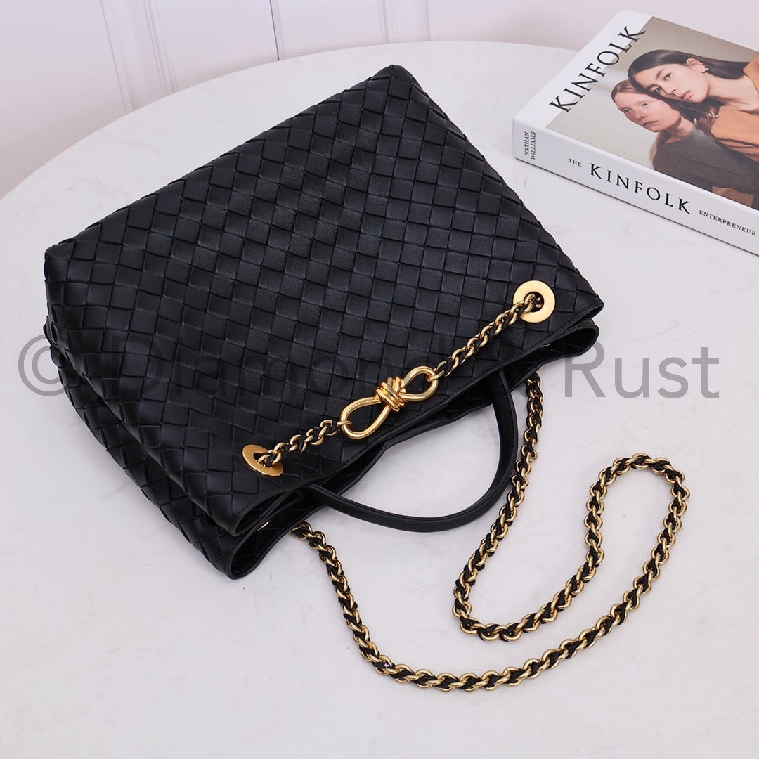 Medium Chain Andiamo Bag #2276-1 Black