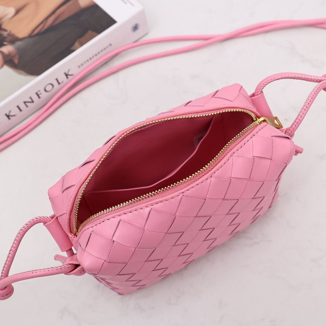 Mini Loop Camera Bag #8809 Ribbon Pink