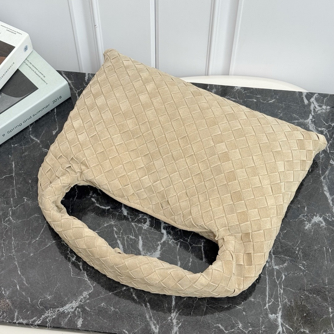 Small Hop Shoulder Bag #2269 Sand Suede