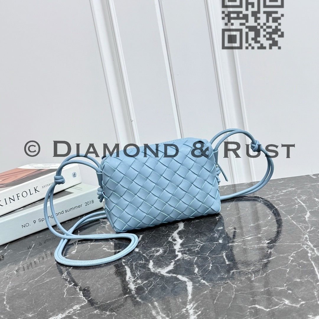 Mini Loop Camera Bag #8809 Ice Blue – DIAMOND&RUST