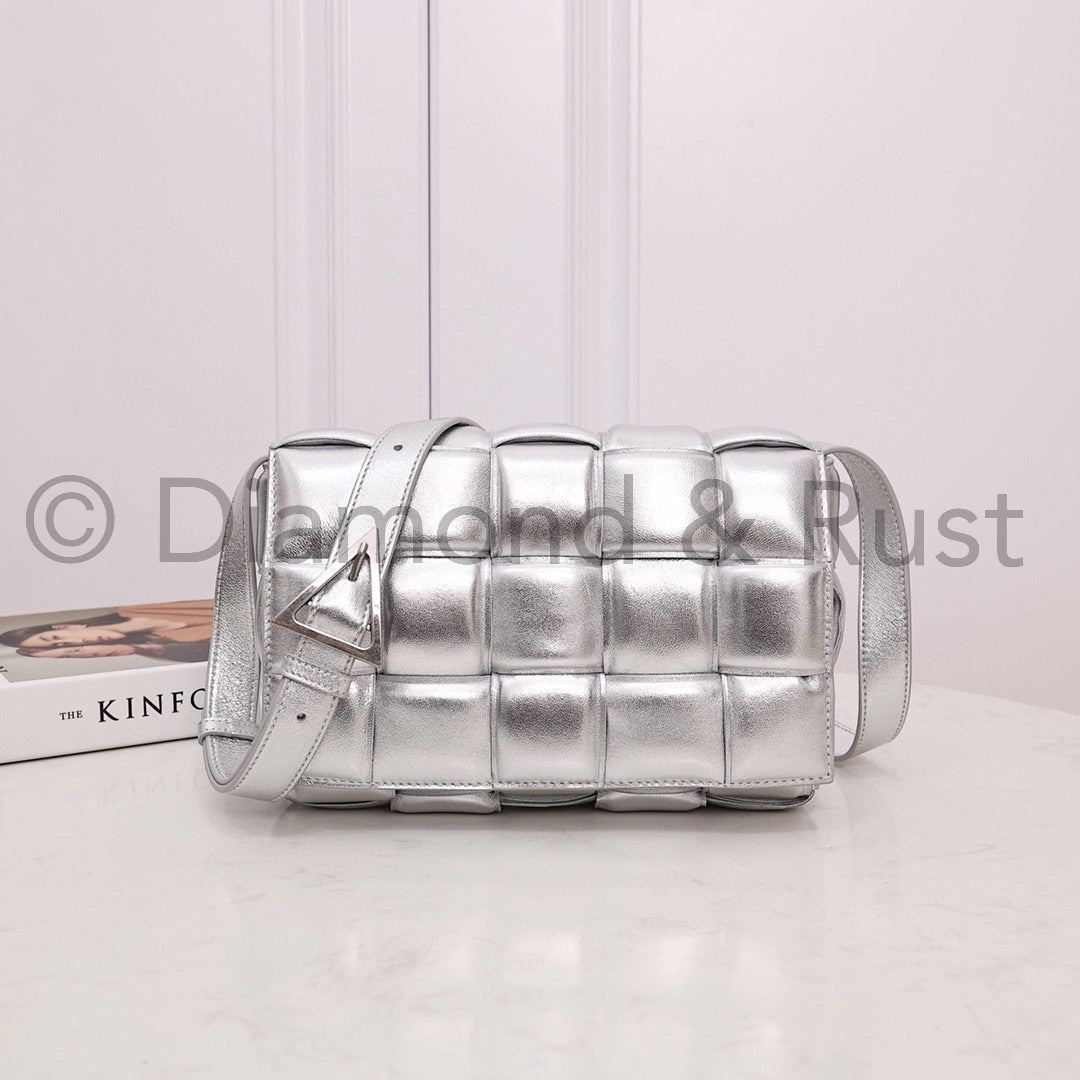 Padded Cassette Bag #6630A Silver