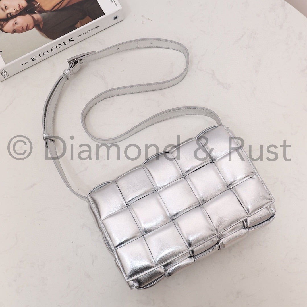 Padded Cassette Bag #6630A Silver