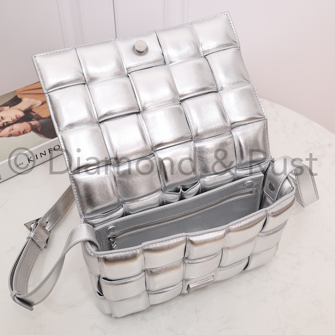 Padded Cassette Bag #6630A Silver