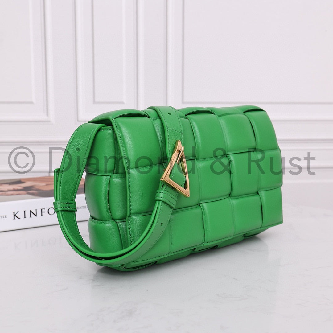 Padded Cassette Bag #6630A Grass Green