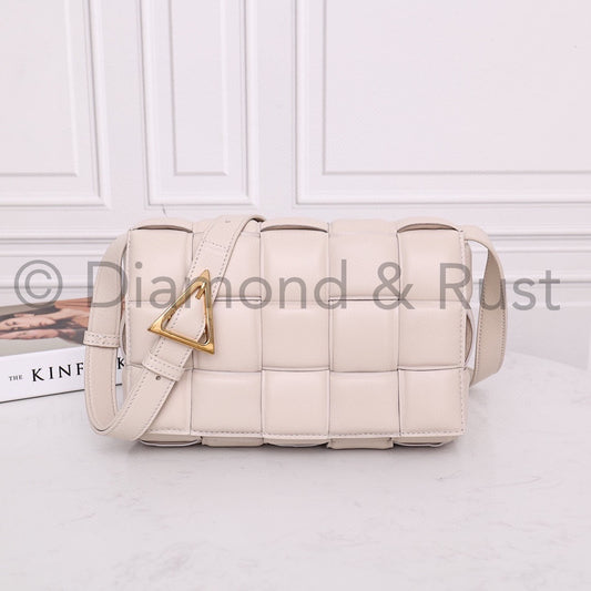 Padded Cassette Bag #6630A Chalk White