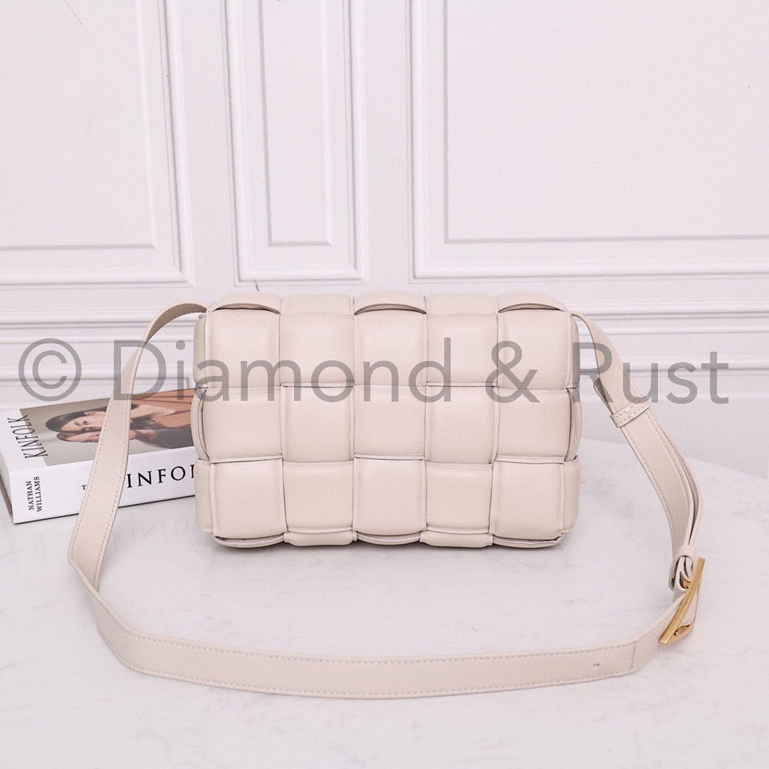 Padded Cassette Bag #6630A Chalk White-ST