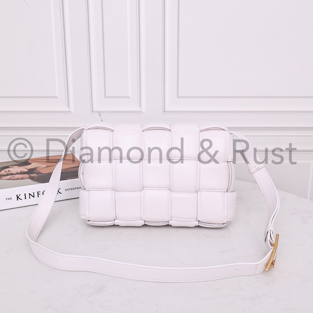 Padded Cassette Bag #6630A White