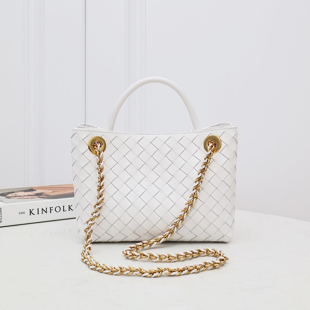 Small Chain Andiamo Bag #2276 White