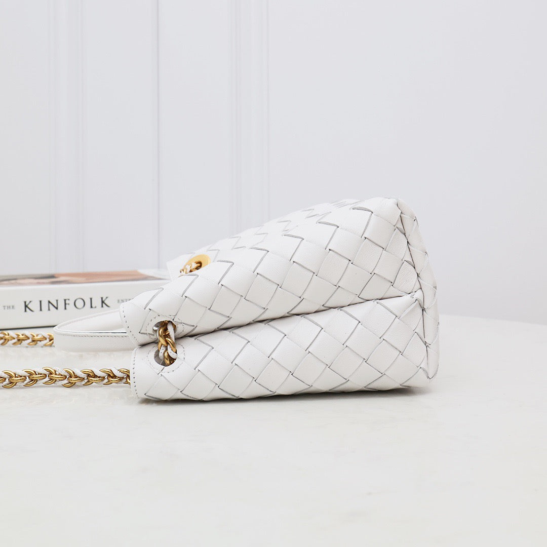 Small Chain Andiamo Bag #2276 White