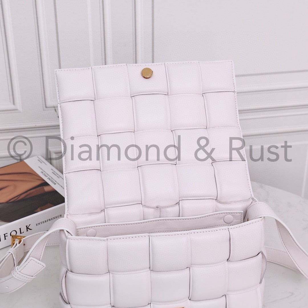 Padded Cassette Bag #6630A White