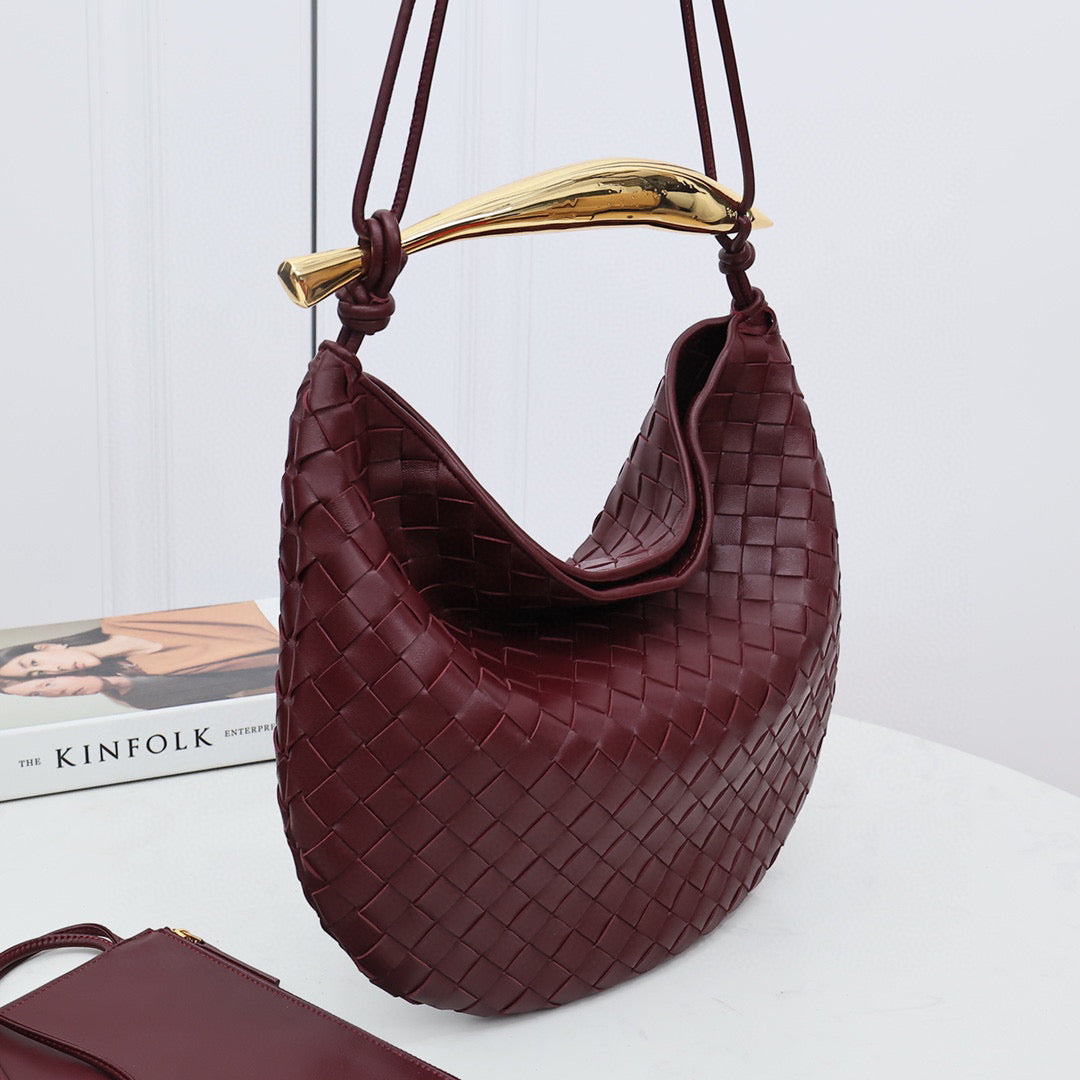 Medium Sardine Bag 39 cm #2267 Wine Red