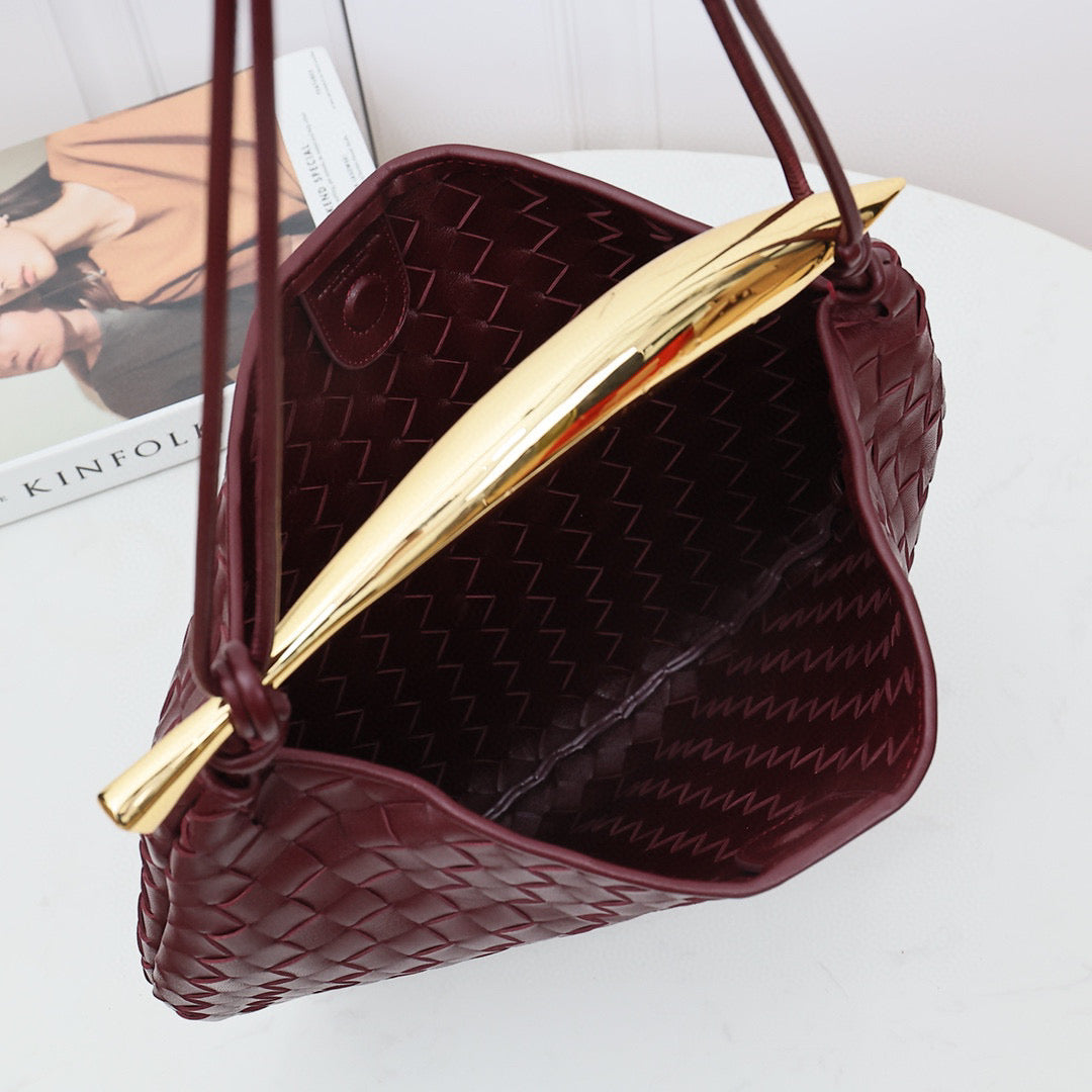 Medium Sardine Bag 39 cm #2267 Wine Red