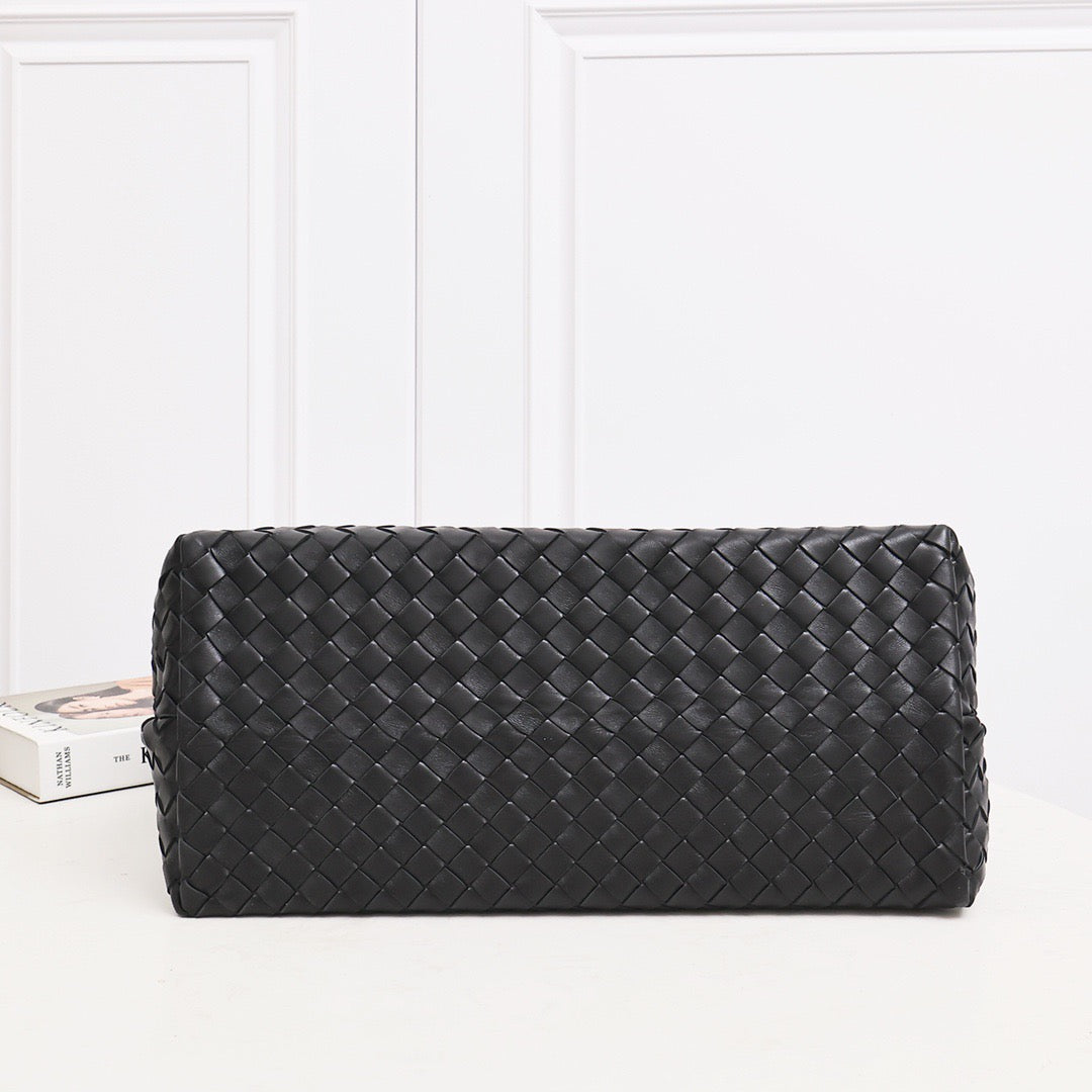 Large Andiamo Bag #2277 Black Silver