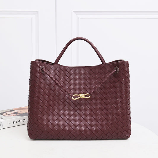 Large Andiamo Bag #2277 Wine Red