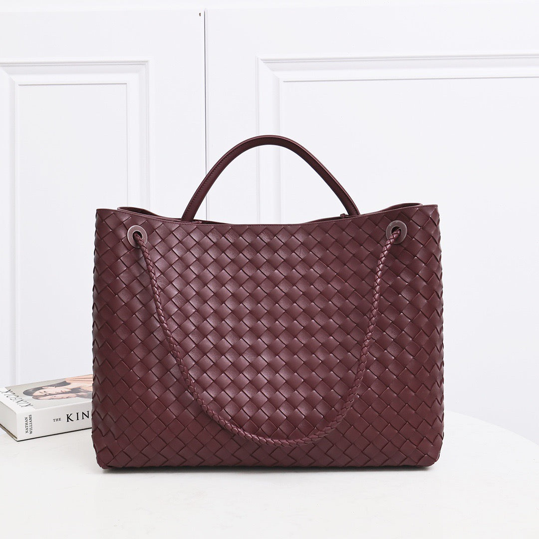 Large Andiamo Bag #2277 Wine Red