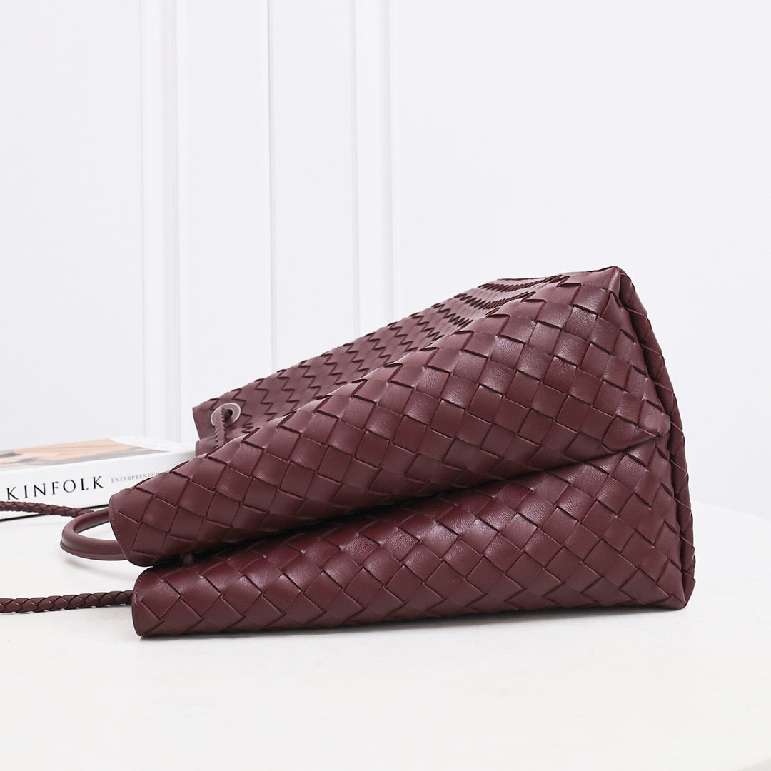 Large Andiamo Bag #2277 Wine Red