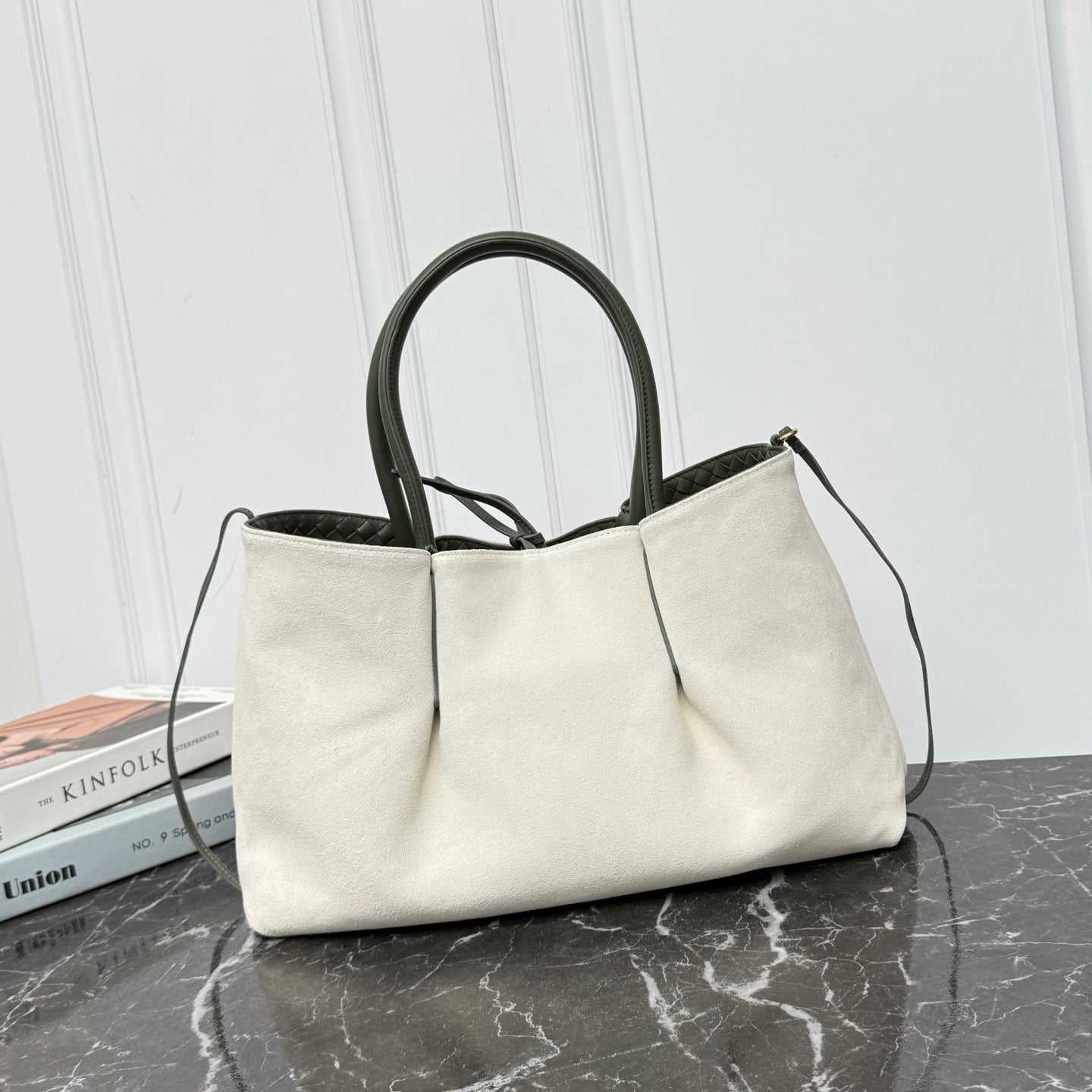 Large Pinacoteca Tote Bag #2281-1 Dual Color Pickle