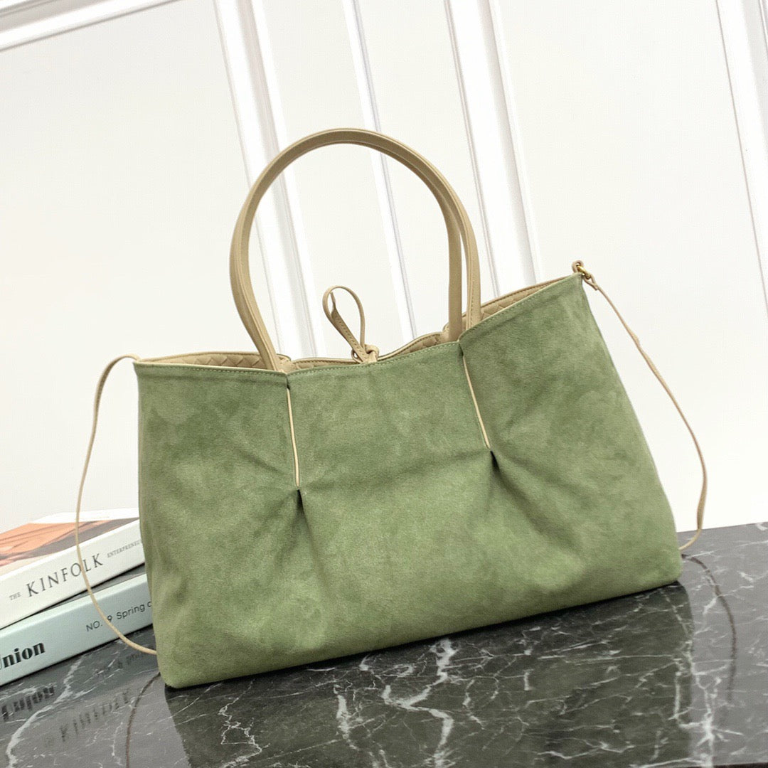 Large Pinacoteca Tote Bag #2281-1 Dual Color Oatmeal