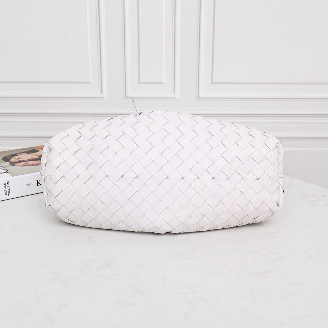 Large Pouch Clutch #9029 White-Clearance