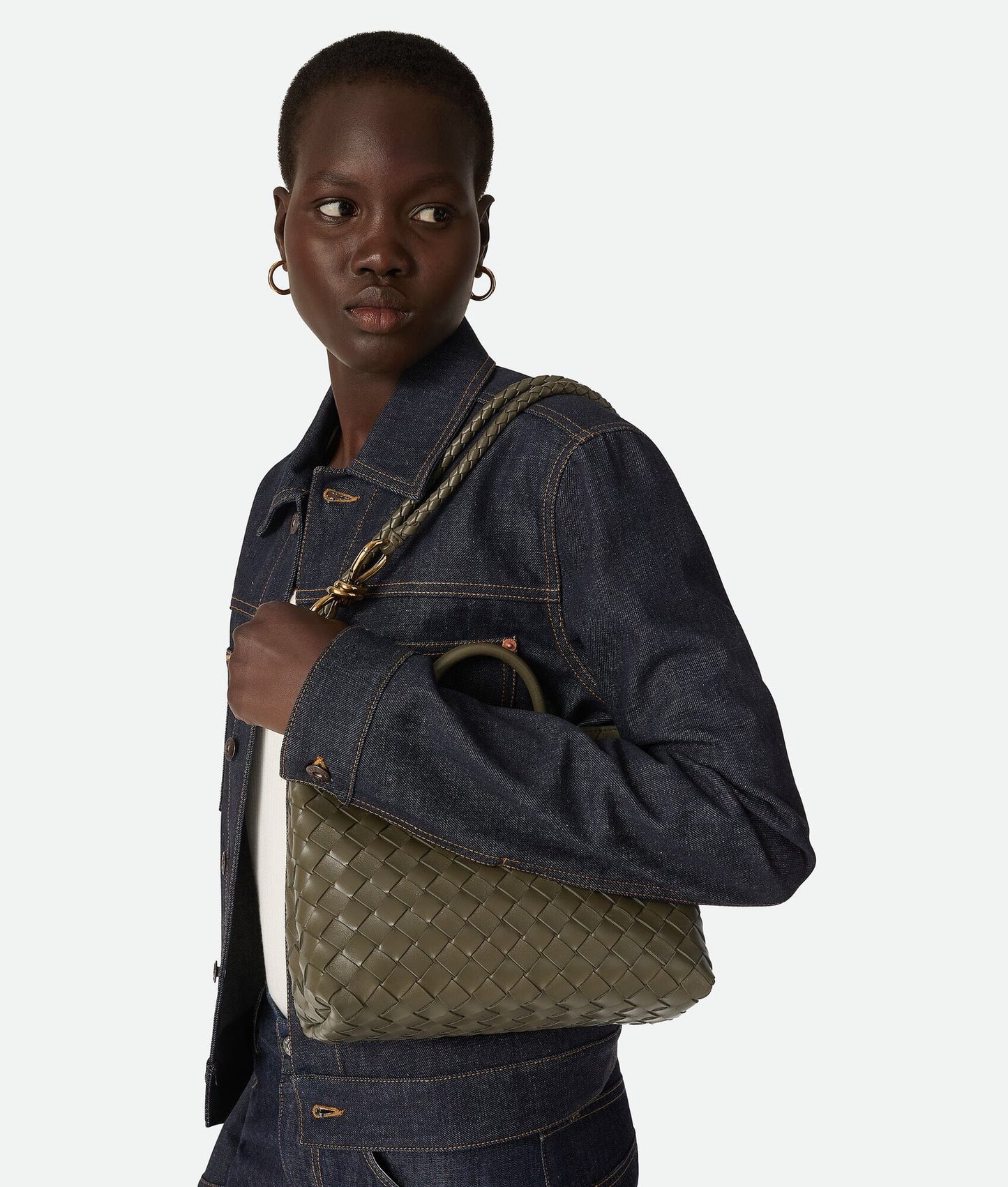 Small Andiamo Bag #2261 Black Cypress