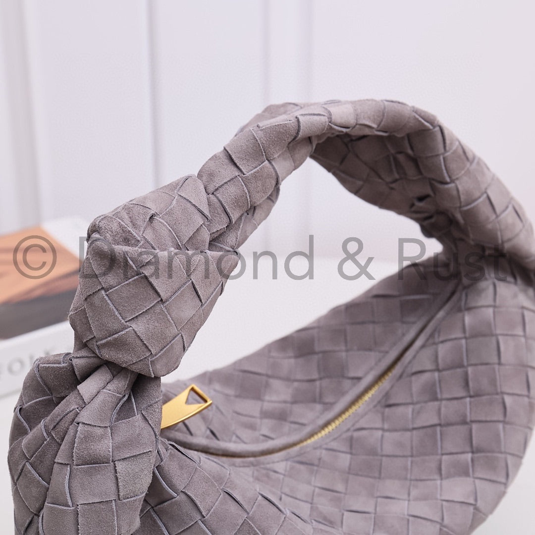 Mini Jodie Bag in Suede #3485 Gray