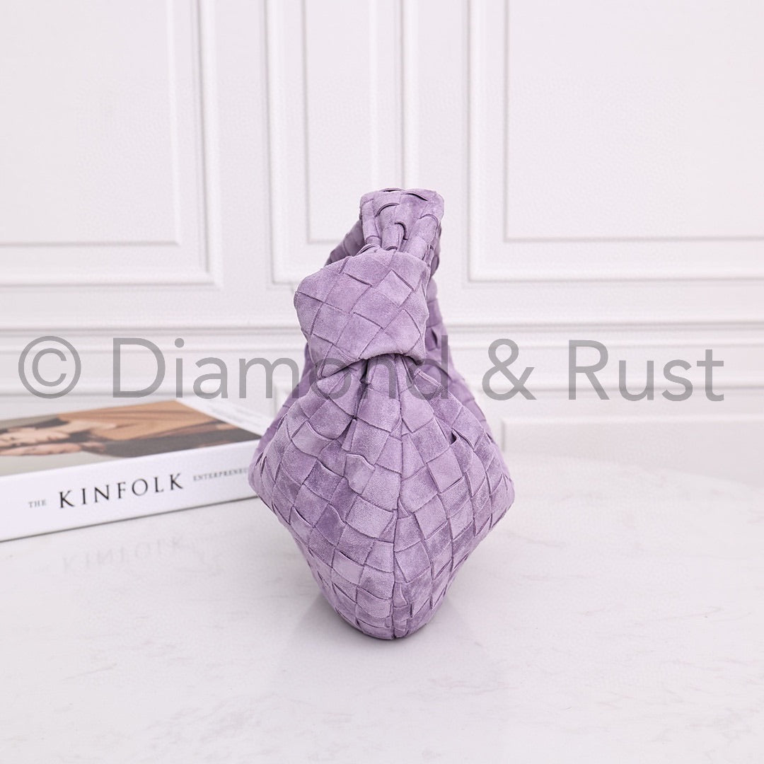 Mini Jodie Bag in Suede #3485 Lavender