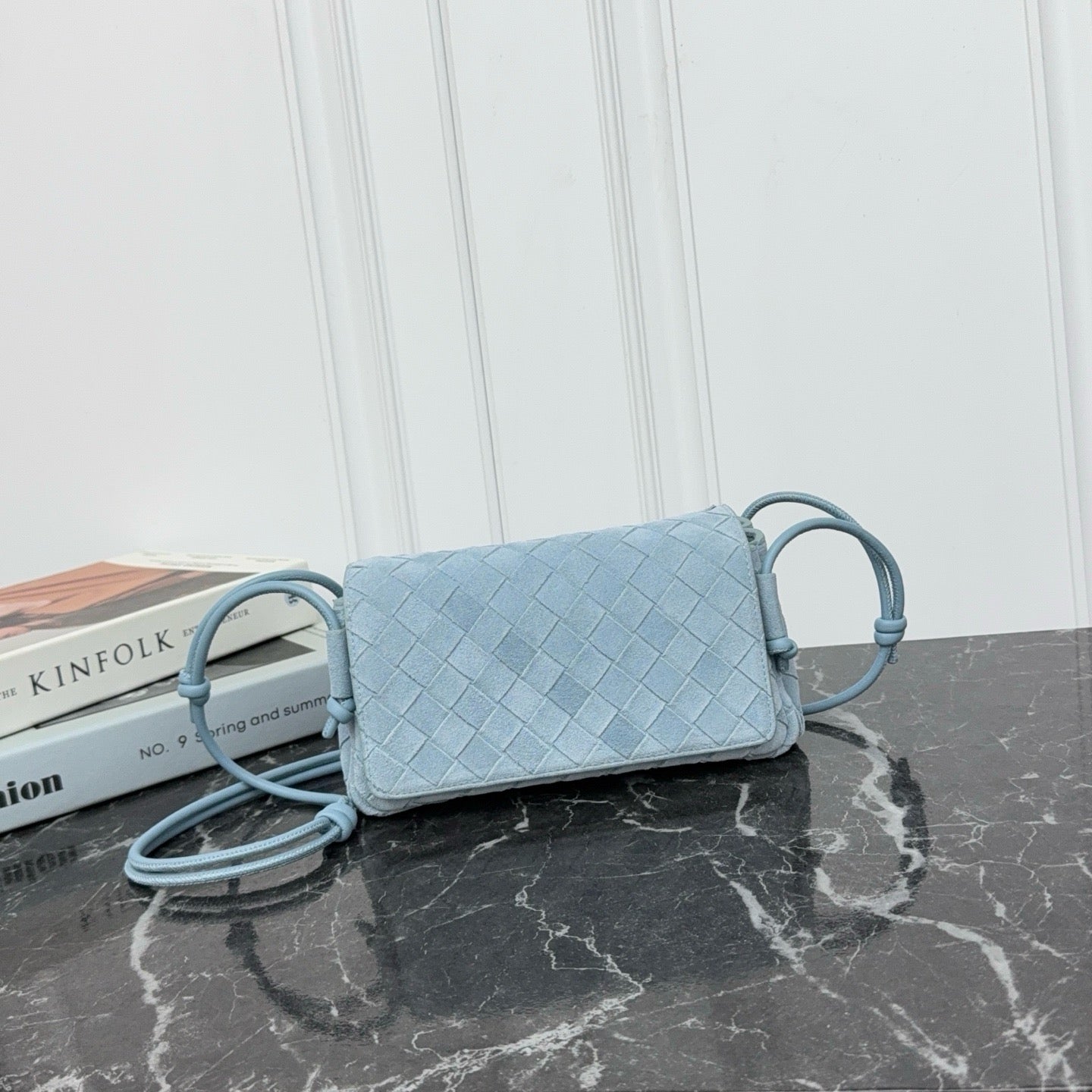 Nocturnal Pouch #2288 Blue Suede
