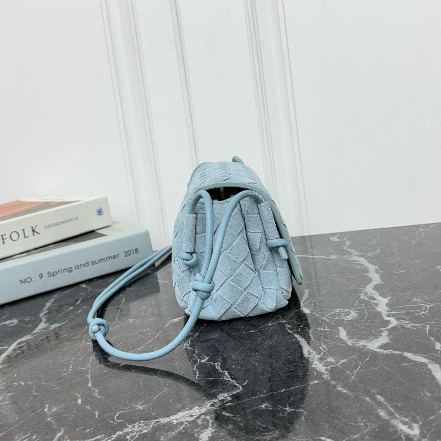 Nocturnal Pouch #2288 Blue Suede