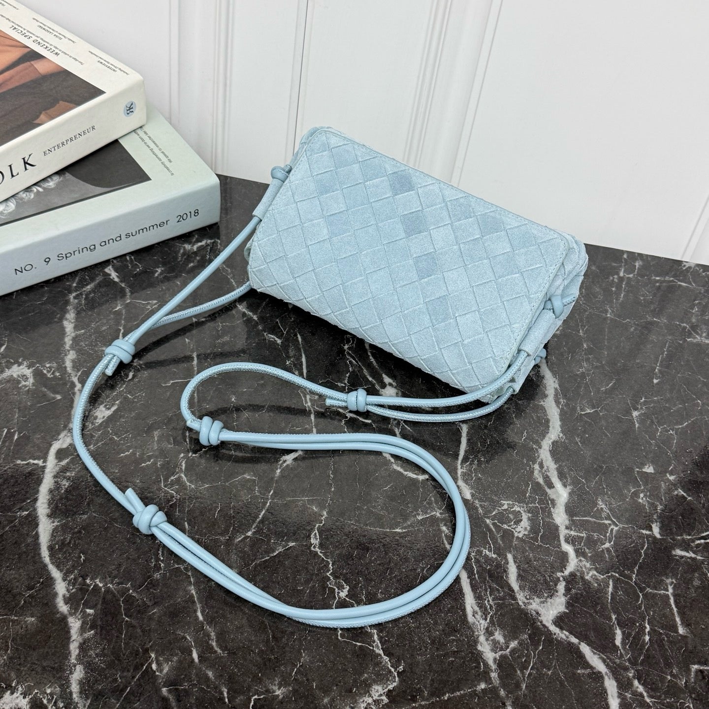 Nocturnal Pouch #2288 Blue Suede