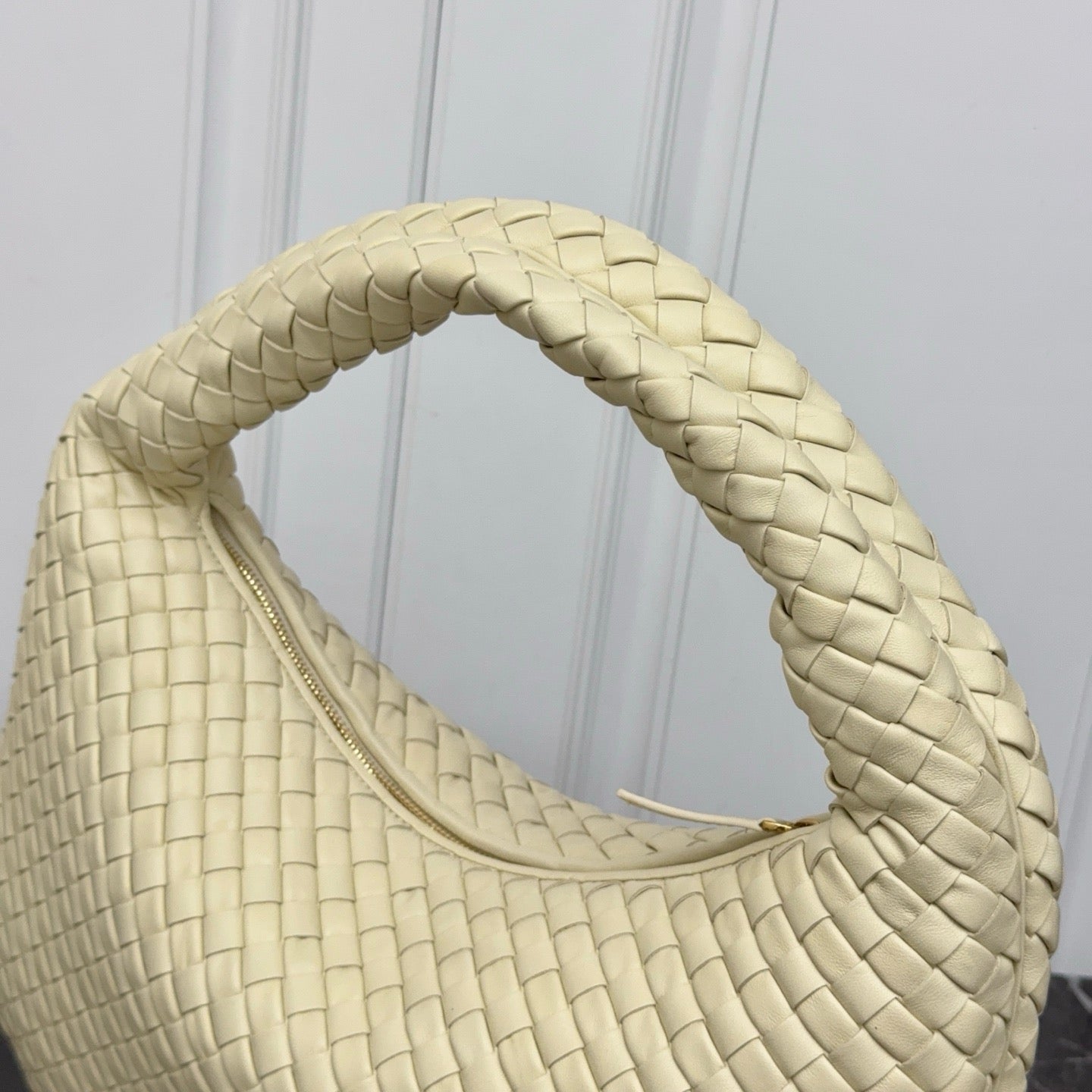 Large Veneta Shoulder Bag #2291 Sea Salt
