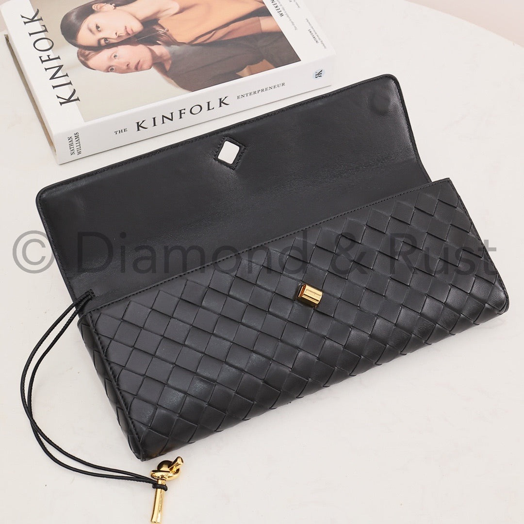 Long Clutch Andiamo Bag #2274 Black