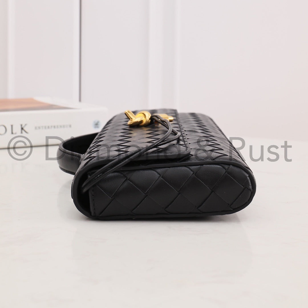 Long Clutch Andiamo Bag #2274 Black