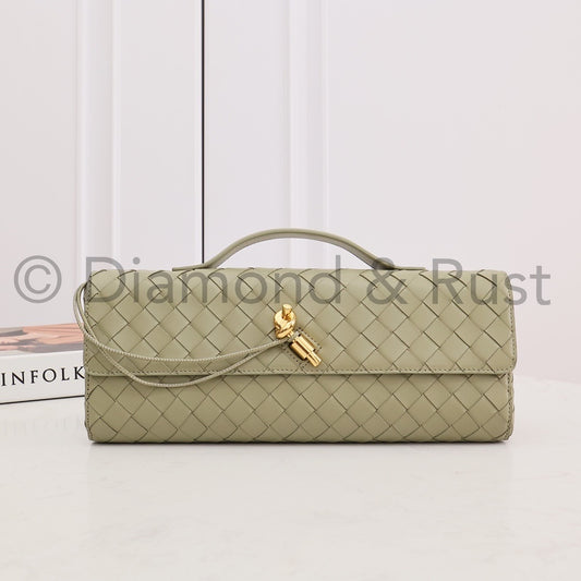 Long Clutch Andiamo Bag #2274 Travertine