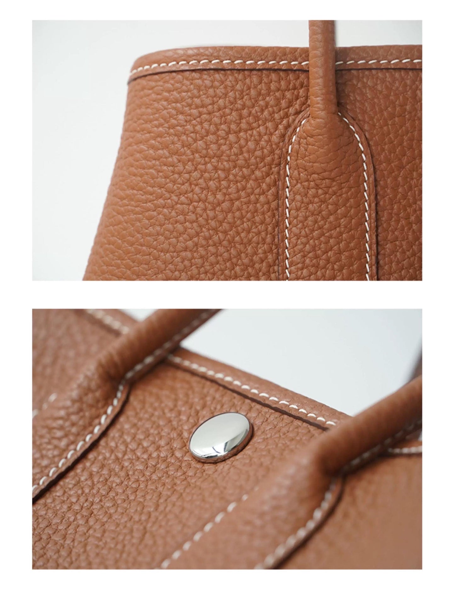 Mini Genuine Leather Garden Bag 23cm
